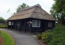 The Thatched Shelter before