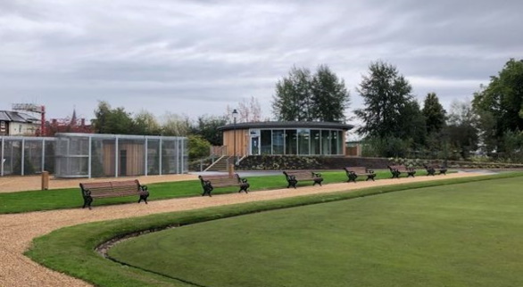 New Aviaries pictured alongside Albert's Cafe