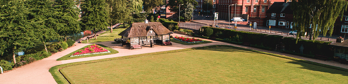 Victoria Park in Stafford