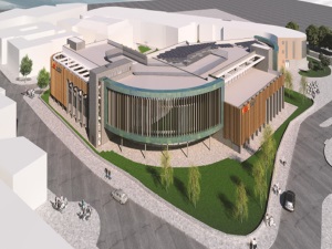 architect image of the proposed skills and innovation hub