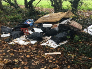 pile of household rubbish