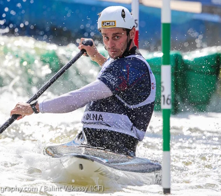 Olympic canoeist Adam Burgess