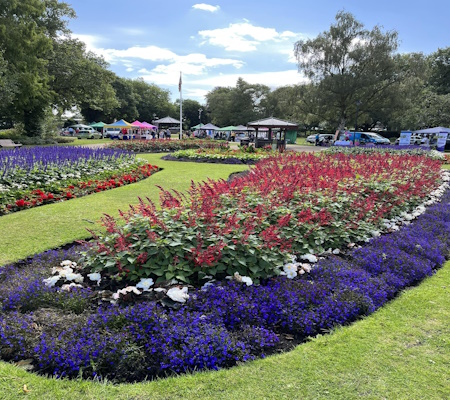 Photo of Victoria Park flower bed