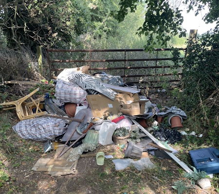 Fly-tipping in Stafford Borough