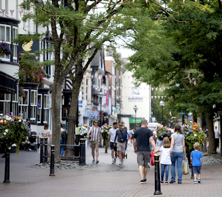 town high street