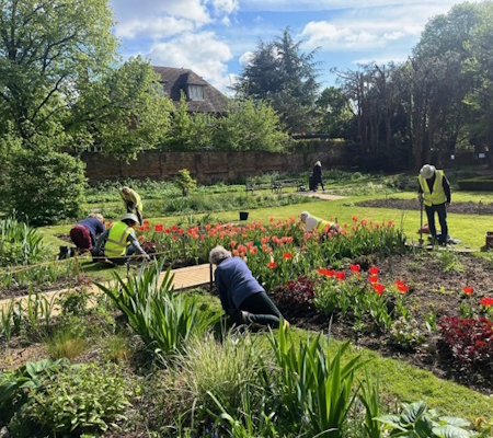 People gardening 