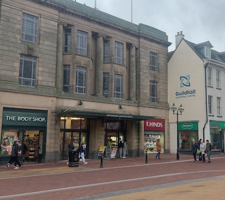 Guildhall Shopping Centre in Stafford