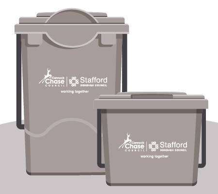 Food waste caddies