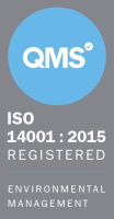 Quality Management ISO 14001-2015 creditation logo