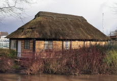The Thatched Shelter during