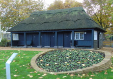 The Thatched Shelter after