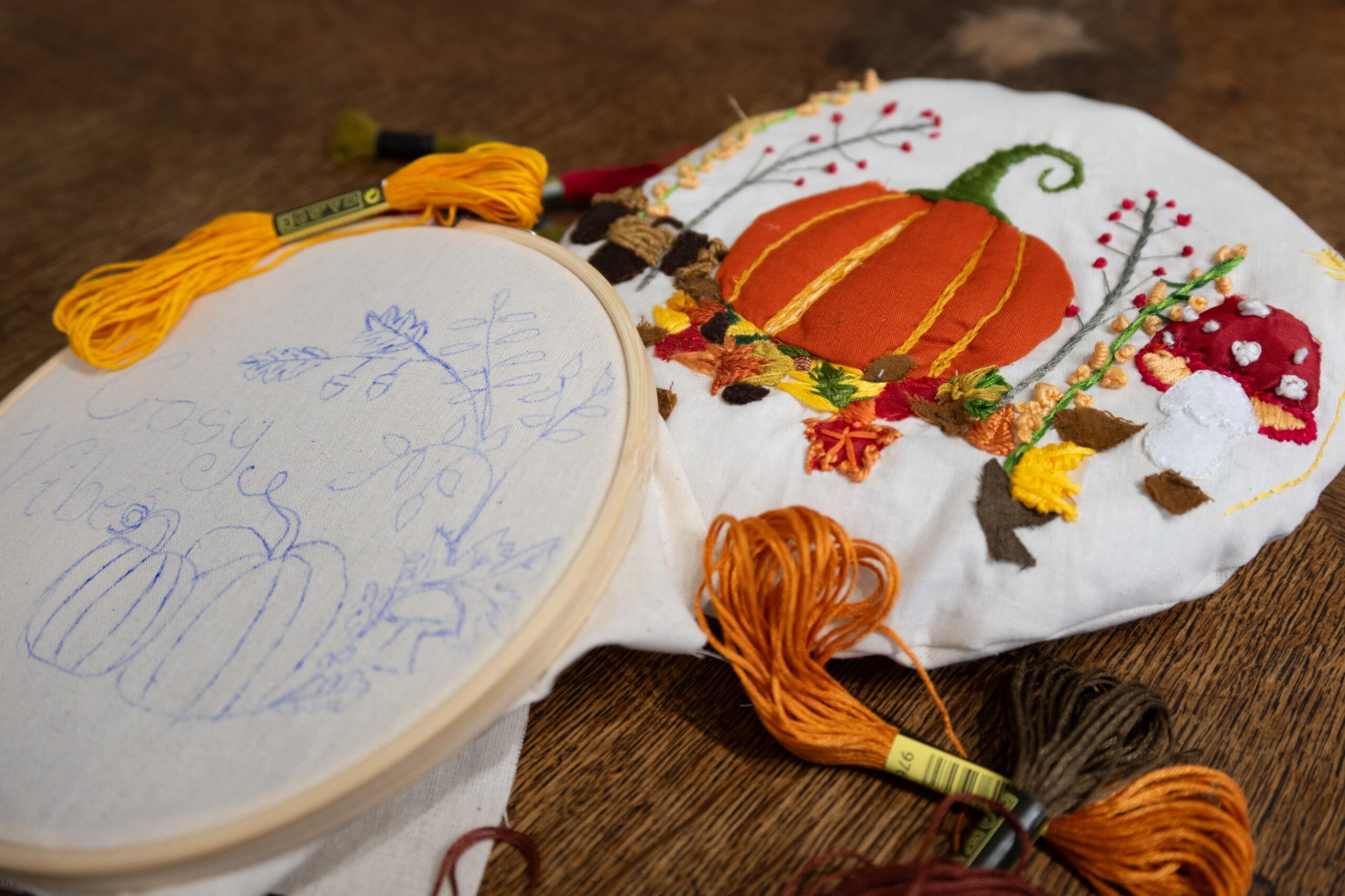 Workshop - Autumn Embroidery