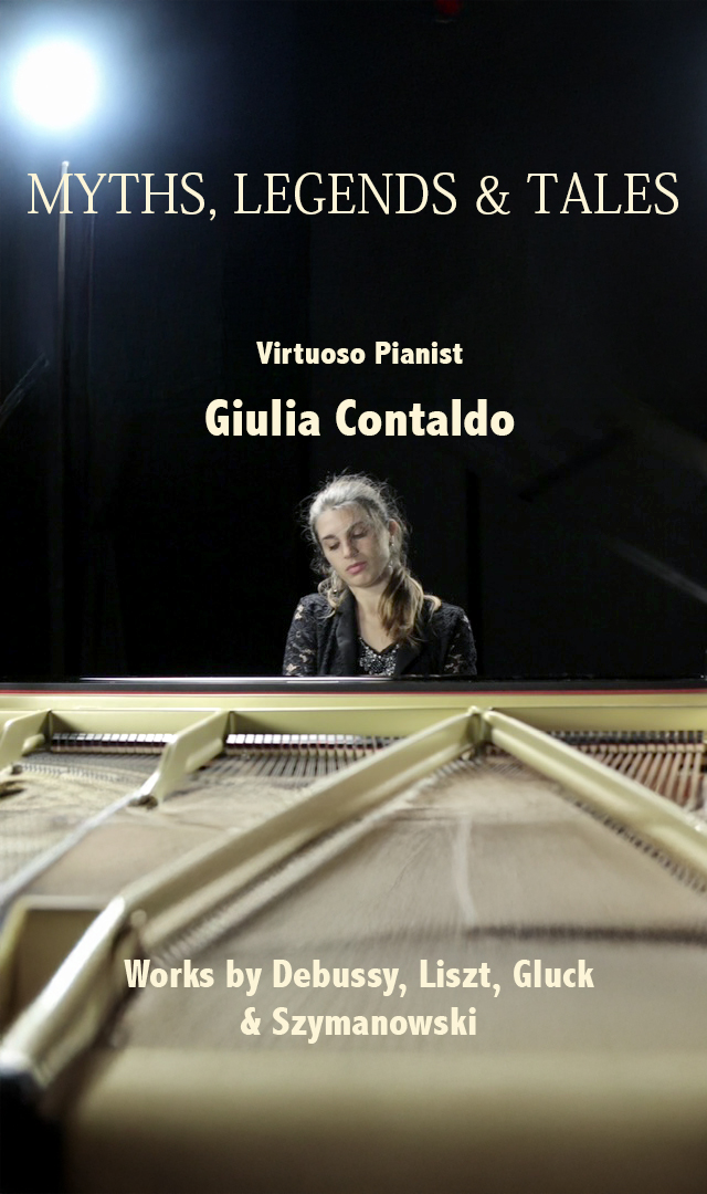 Myths, Legends and Tales with virtuoso pianist Giulia Contaldo