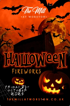 Halloween Fireworks at The Mill at Worston