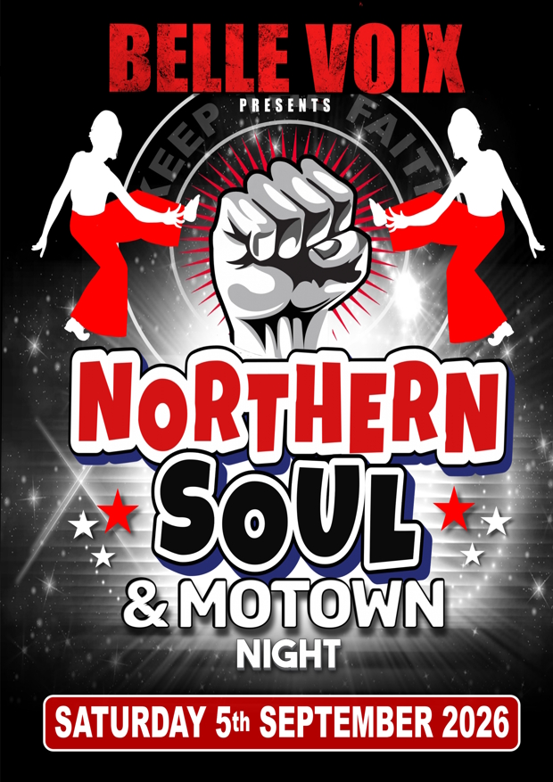 A Night of Northern Soul and Motown with Belle Voix poster
